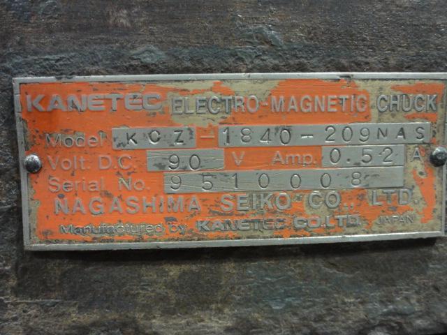 KANETEC KCZ-1840-209NAS Magnet Chuck Image 8