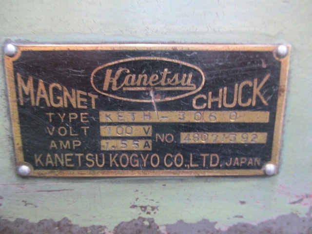 KANETSU KETH-3060 Magnet Chuck Image 5