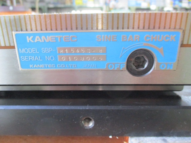 KANETEC SBP-R1545-S Sine bar chuck Image 5
