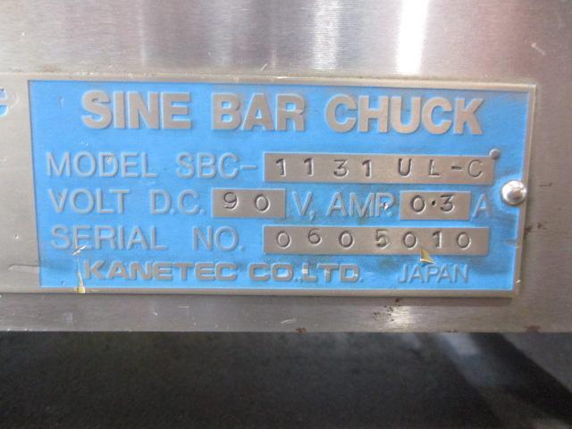 KANETEC SBC-1131UL-C Sine bar chuck Image 6