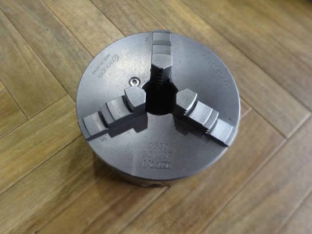 小林鉄工 VICTOR SC130F 旋盤チャック の画像 2枚目