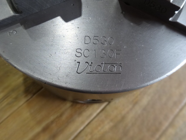 小林鉄工 VICTOR SC130F 旋盤チャック の画像 3枚目