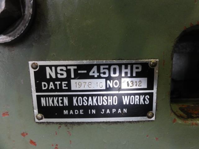 日研工作所 NST-450HP ロータリー の画像 7枚目