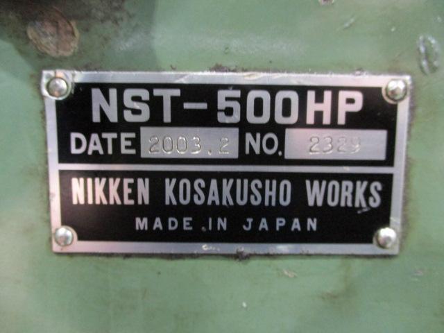 日研工作所 NST-500HP ロータリー の画像 7枚目