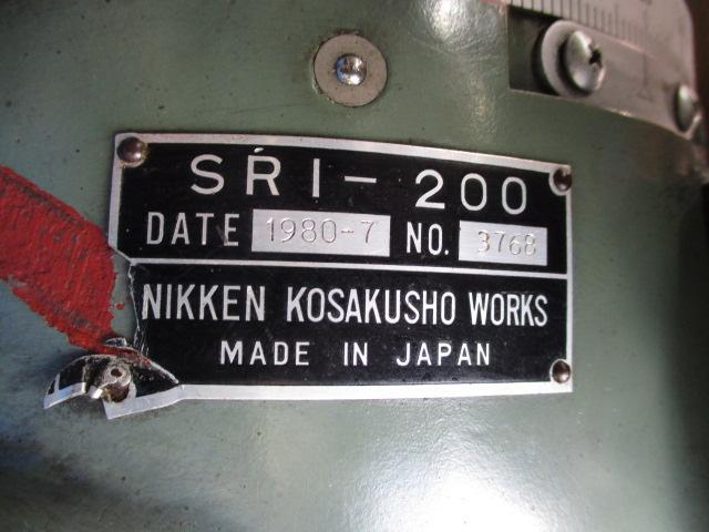 日研工作所 SRI-200 インデックス・割出台 の画像 6枚目