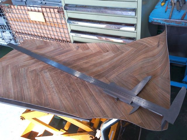 森田製作所 1000mm Vernier calipers Image 2