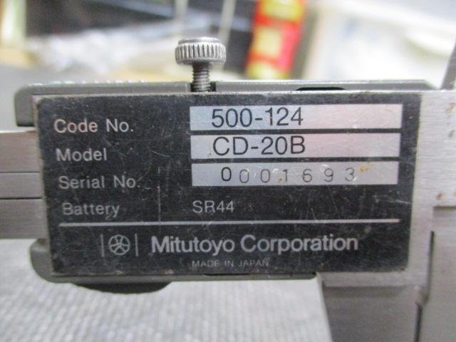 ミツトヨ CD-20B ノギス の画像 6枚目