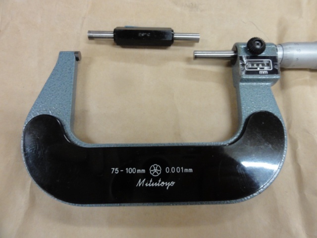 Mitutoyo M820-100 Micrometer (Outer) Image 2