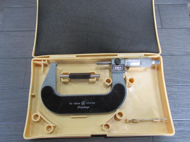 ミツトヨ M820-100 マイクロメーター（外側） の画像 1枚目
