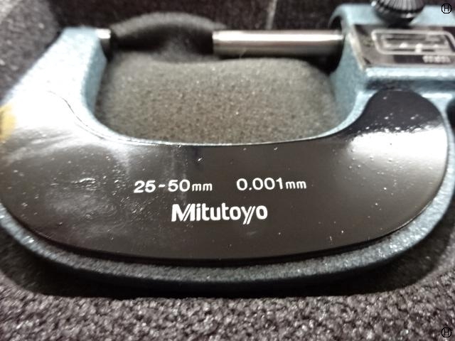 ミツトヨ M820-50 25-50 マイクロメーター（外側） の画像 2枚目