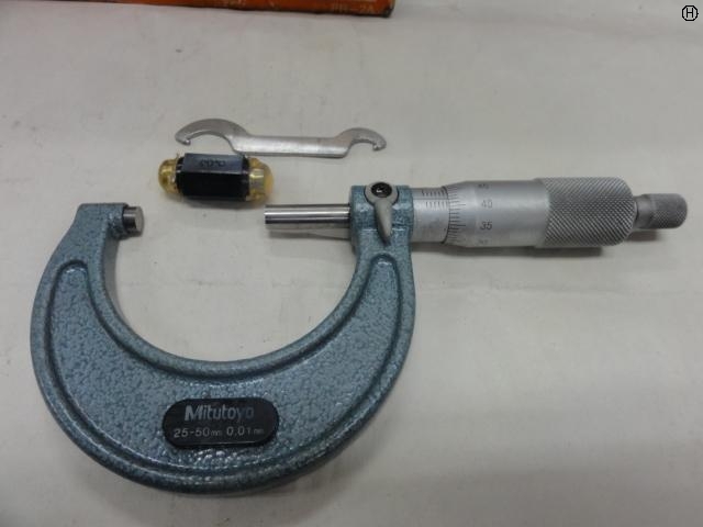 ミツトヨ M110-50 マイクロメーター（外側） の画像 2枚目