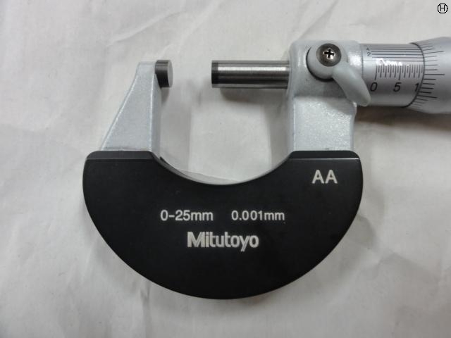 Mitutoyo M325-25AA Micrometer (Outer) Image 2