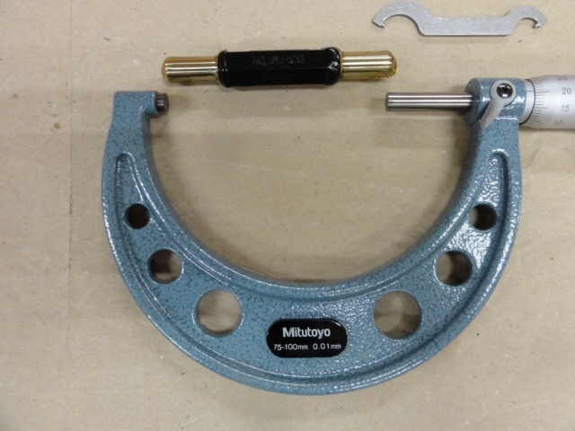 Mitutoyo OM-100 Micrometer (Outer) Image 2
