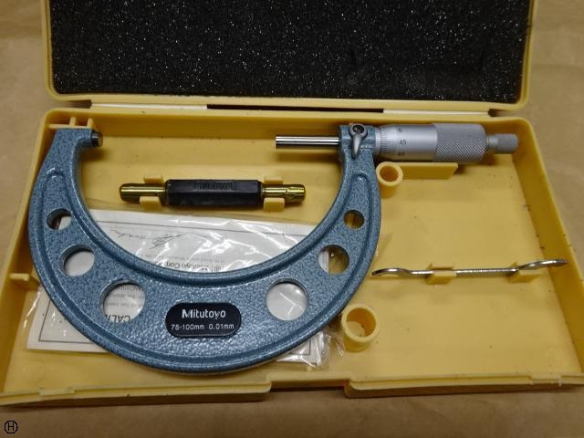 Mitutoyo OM-100 Micrometer (Outer) Image 1