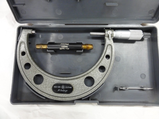 ミツトヨ OM-125 マイクロメーター（外側） の画像 1枚目