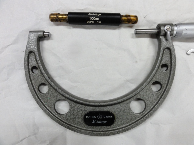 ミツトヨ OM-125 マイクロメーター（外側） の画像 2枚目