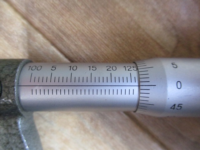 Mitutoyo OM-125 Micrometer (Outer) Image 4