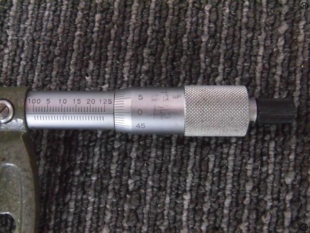ミツトヨ OM-125 マイクロメーター（外側） の画像 2枚目