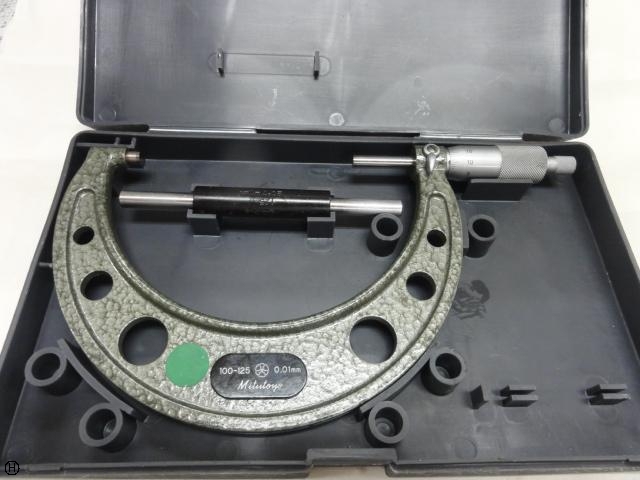 Mitutoyo OM-125 Micrometer (Outer) Image 1