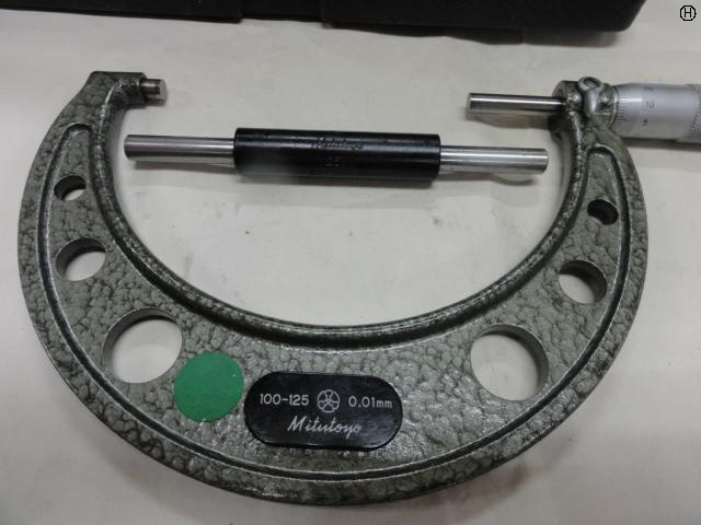 Mitutoyo OM-125 Micrometer (Outer) Image 2
