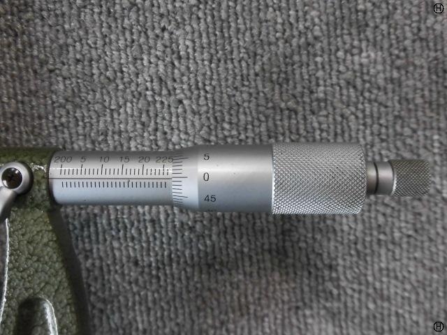 ミツトヨ OM-225 マイクロメーター（外側） の画像 2枚目