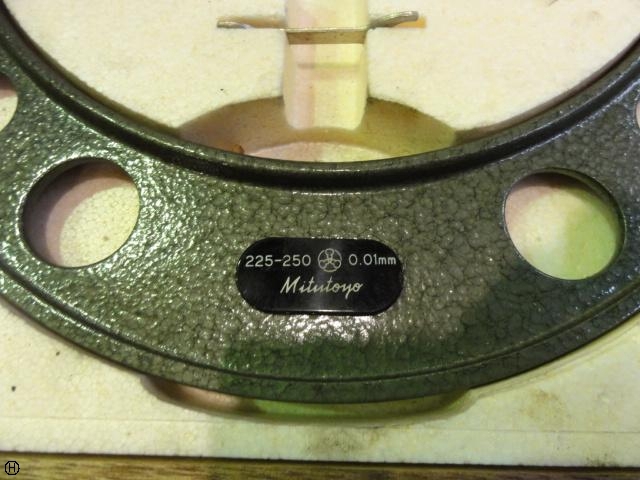 ミツトヨ OM-250 マイクロメーター（外側） の画像 4枚目