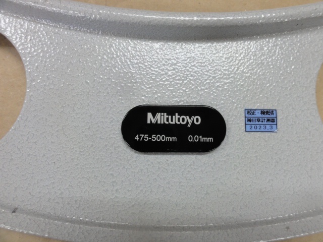 ミツトヨ OM-500 マイクロメーター（外側） の画像 8枚目