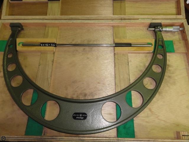 Mitutoyo OM-500 Micrometer (Outer) Image 1