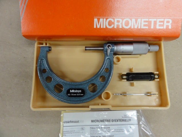 Mitutoyo OM-75 Micrometer (Outer) Image 1