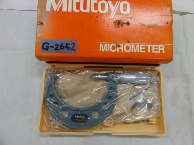 ミツトヨ OM-75 マイクロメーター（外側） の画像 1枚目