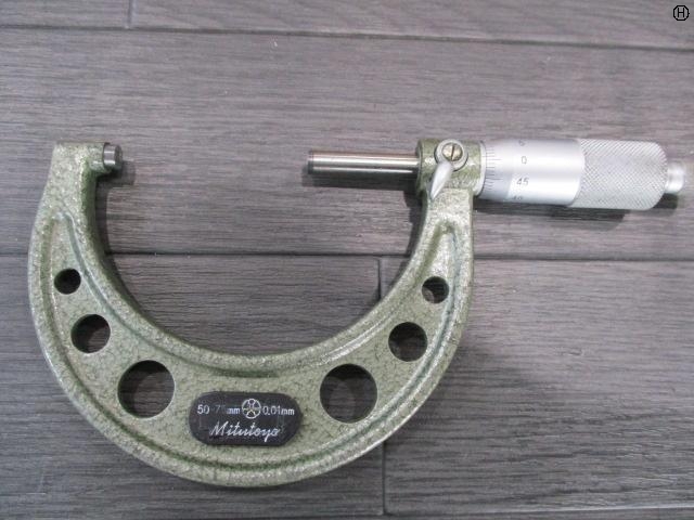 Mitutoyo OM-75 Micrometer (Outer) Image 2
