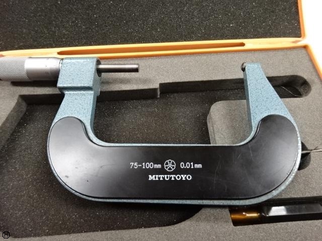 ミツトヨ 75-100 マイクロメーター（外側） の画像 1枚目