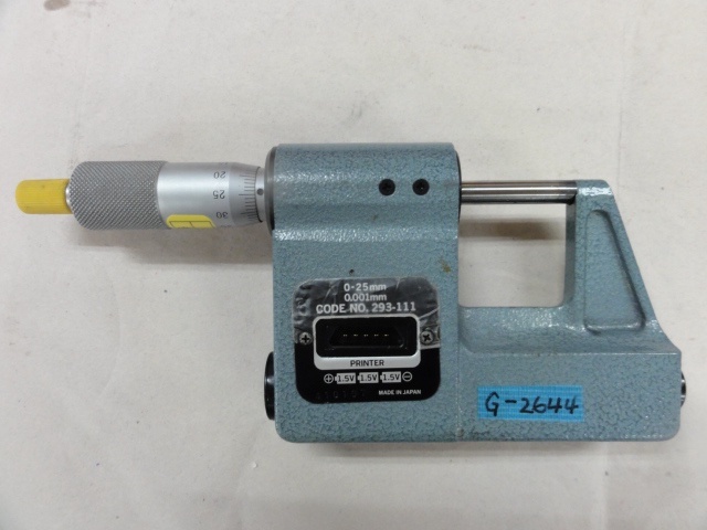 Mitutoyo MD-25M Micrometer (Outer) Image 4