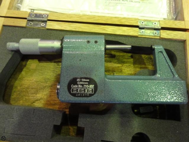 ミツトヨ MD-50 マイクロメーター（外側） の画像 4枚目
