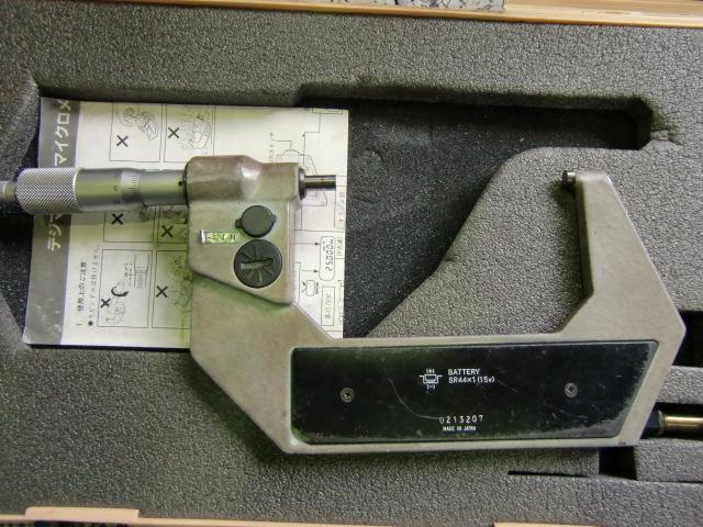 ミツトヨ MDC-100M マイクロメーター（外側） の画像 5枚目