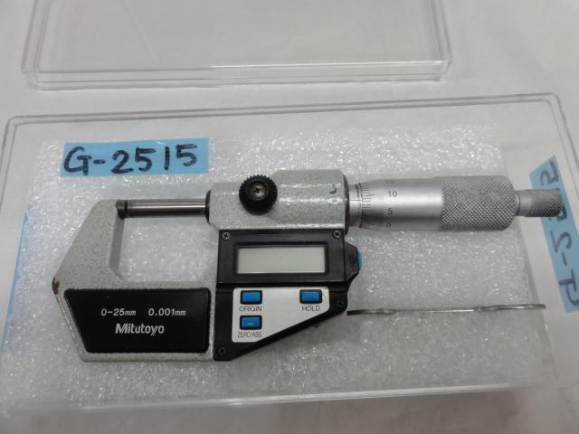 ミツトヨ MDC-25M マイクロメーター（外側） の画像 1枚目
