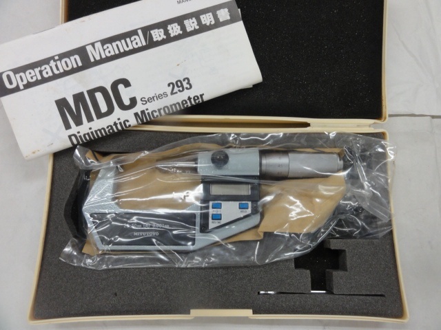 ミツトヨ MDC-50T マイクロメーター（外側） の画像 1枚目