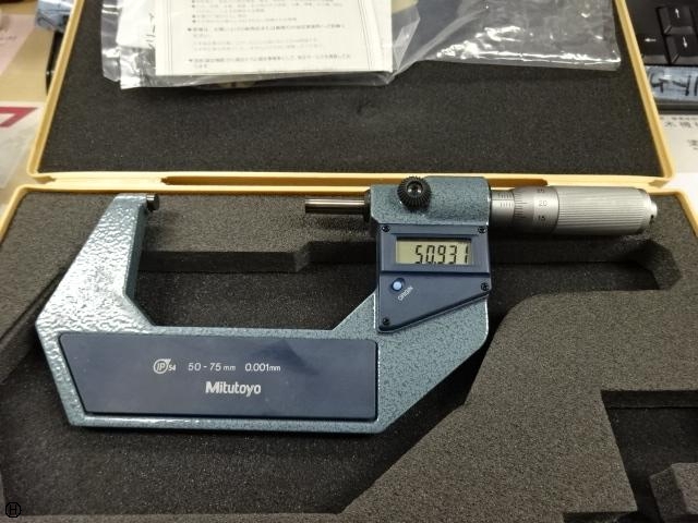 ミツトヨ MDC-75JT 293-171 マイクロメーター（外側） の画像 1枚目