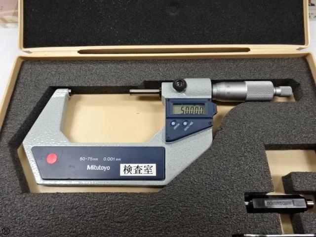 ミツトヨ MDC-75M マイクロメーター（外側） の画像 1枚目