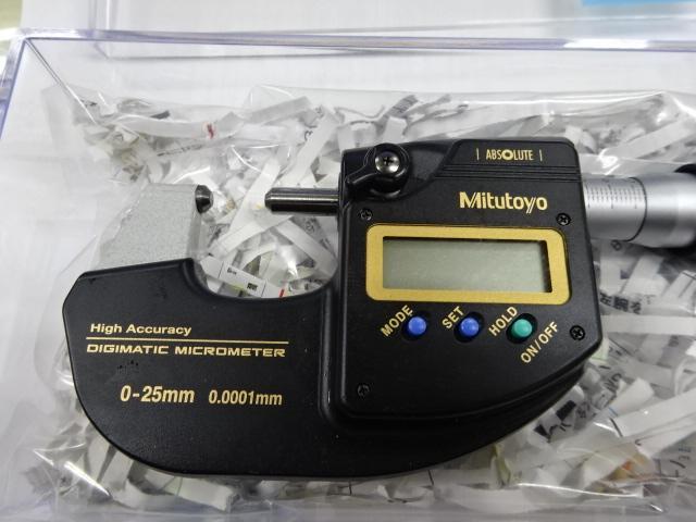 Mitutoyo MDH-25MB Micrometer (Outer) Image 7