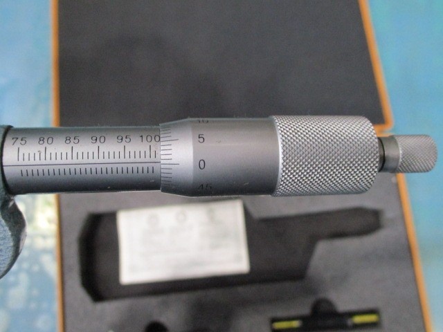 ミツトヨ OMP-100 マイクロメーター（外側） の画像 2枚目