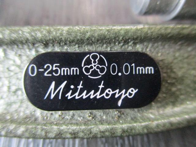 ミツトヨ OMP-25W マイクロメーター（外側） の画像 6枚目