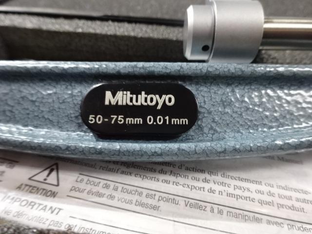 ミツトヨ OMP-75 マイクロメーター（外側） の画像 5枚目