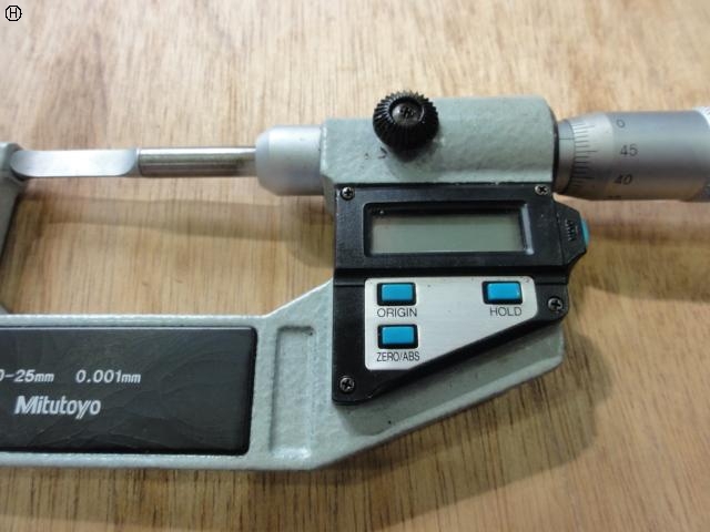 ミツトヨ BLM-25DM マイクロメーター（外側） の画像 3枚目