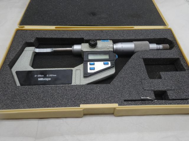 ミツトヨ BLM-25DM/0.4T マイクロメーター（外側） の画像 1枚目