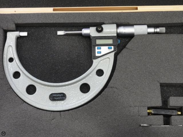 ミツトヨ BLM-75DM マイクロメーター（外側） の画像 1枚目