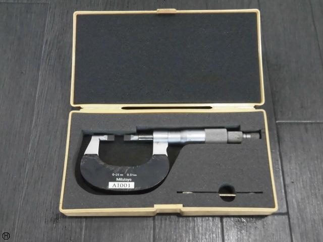 ミツトヨ BLM-25W マイクロメーター（外側） の画像 1枚目