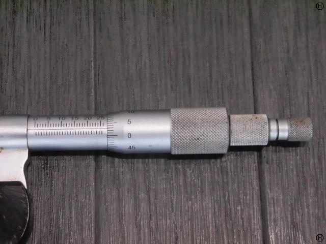 ミツトヨ BLM-25W マイクロメーター（外側） の画像 2枚目