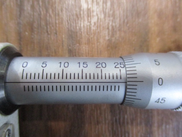 Mitutoyo PDM-25MX Micrometer (Outer) Image 6