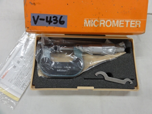 Mitutoyo GMA-25 Micrometer (Outer) Image 1